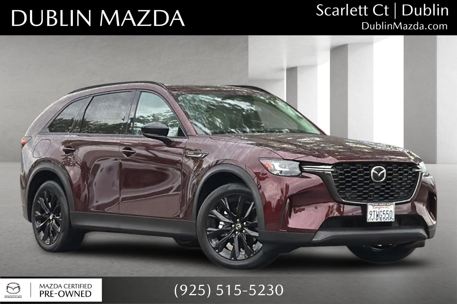Certified 2025 MAZDA CX-90 Plug-In Hybrid w/Premium Sport image 1
