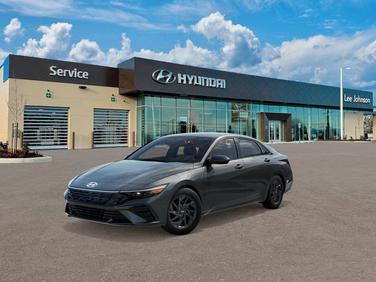 New 2025 Hyundai Elantra Blue w/ Cargo Package