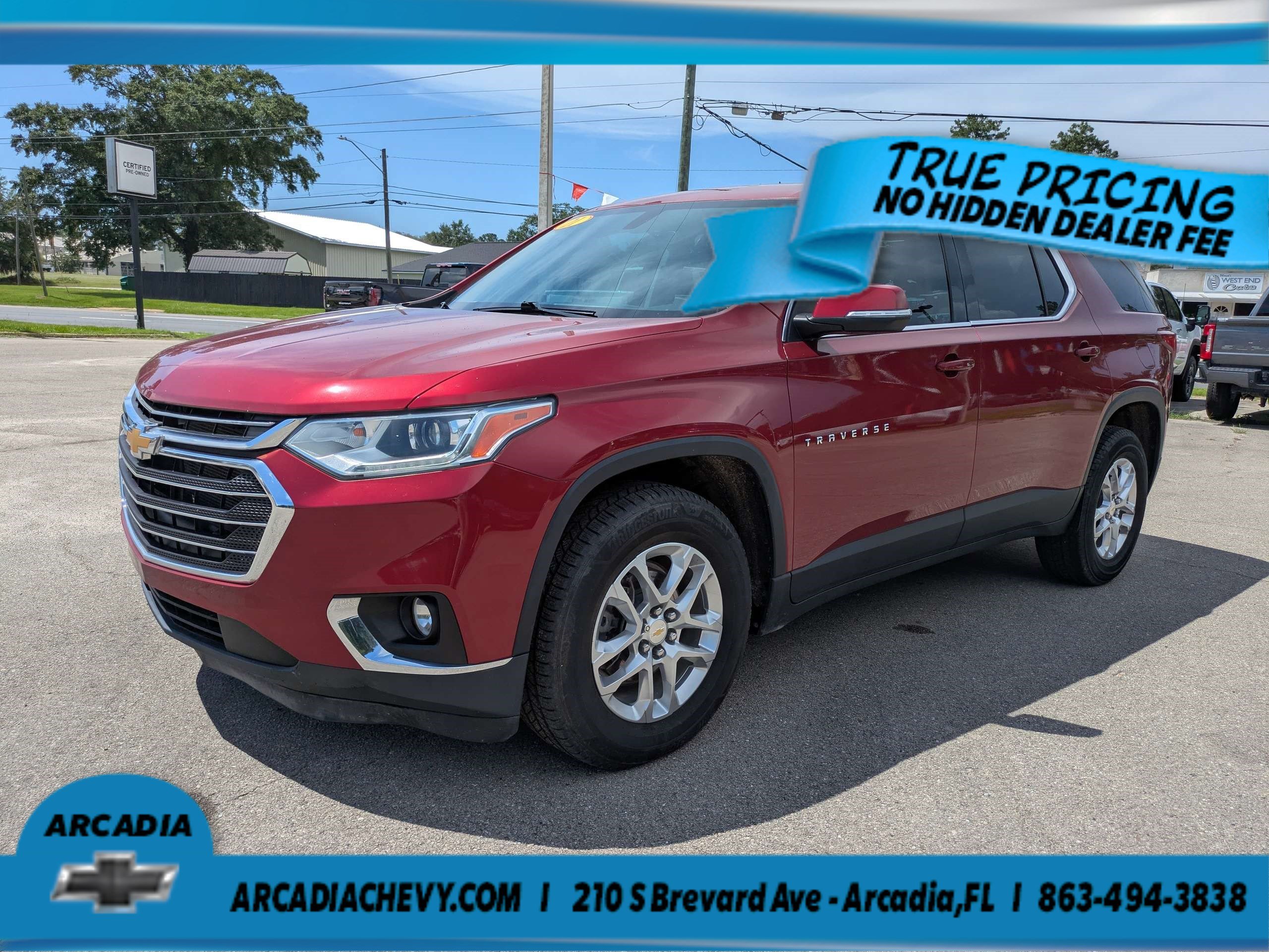 Used 2021 Chevrolet Traverse LT FWD image 8