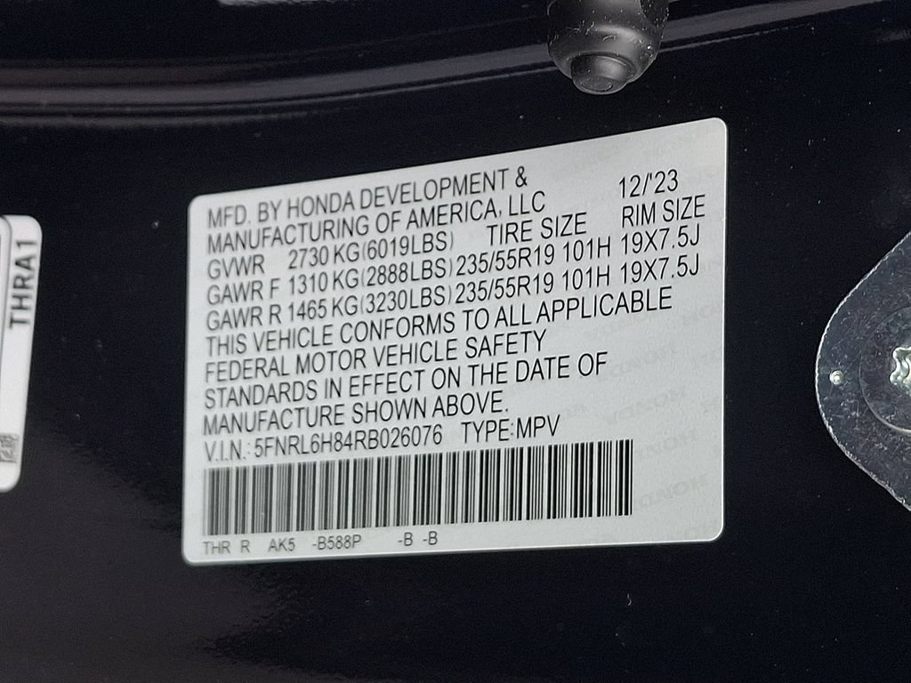 Used 2024 Honda Odyssey Touring image 28