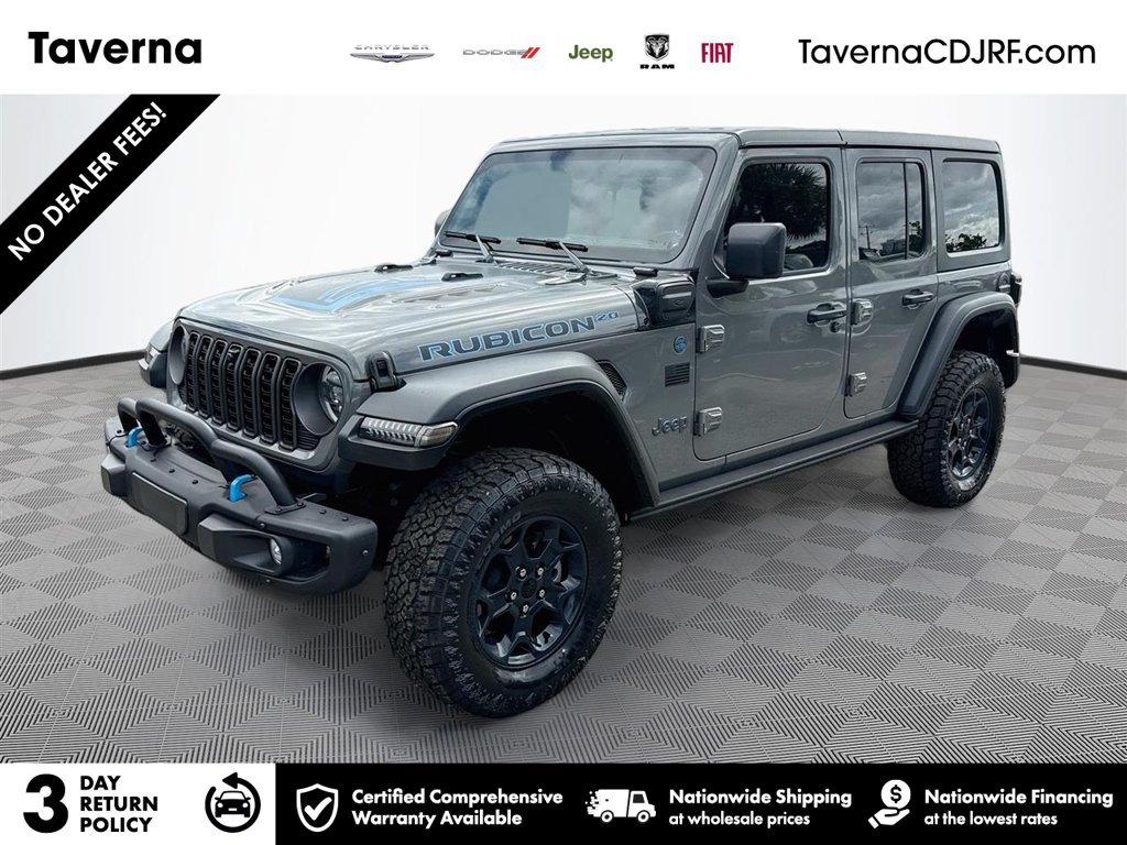 Used 2023 Jeep Wrangler Unlimited Rubicon 4xe AWD/4WD image 1