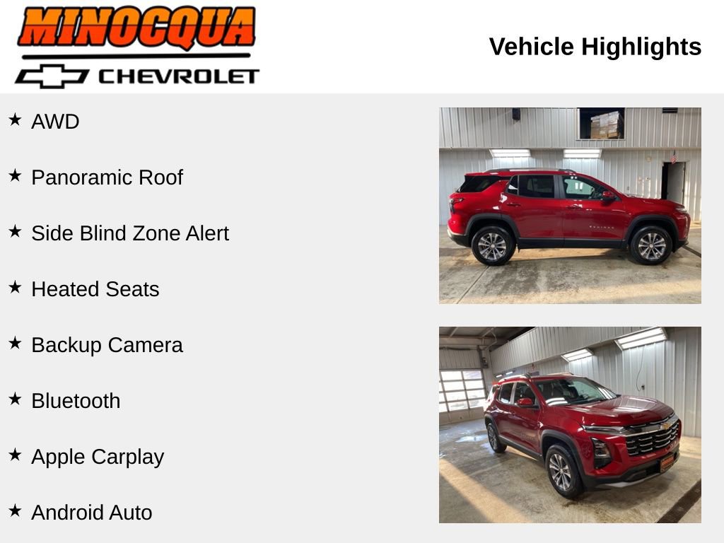 New 2026 Chevrolet Equinox LT w/ Convenience Package II AWD/4WD image 2