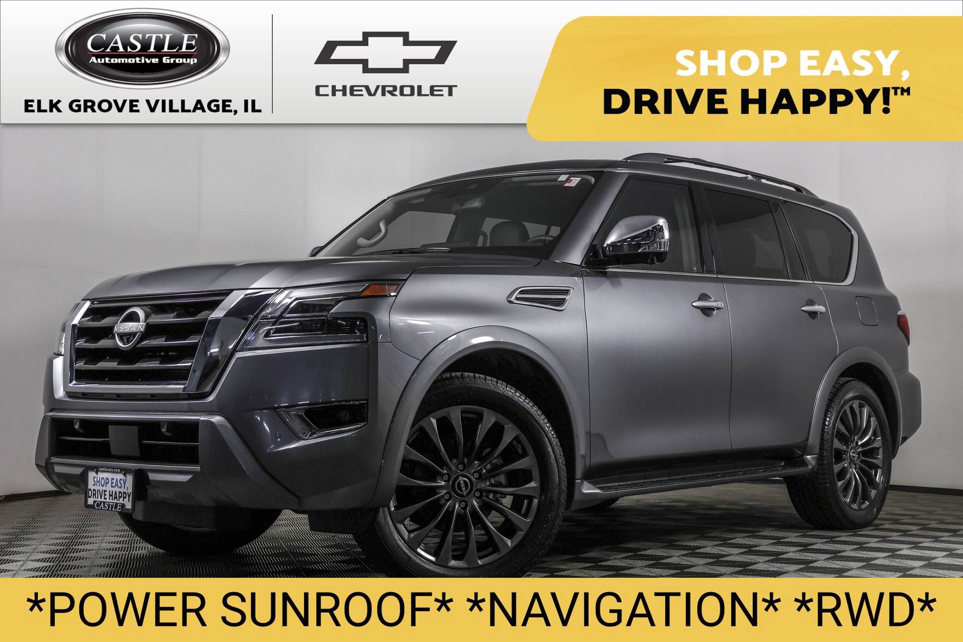 Used 2024 Nissan Armada Platinum w/ Captain's Chairs Package