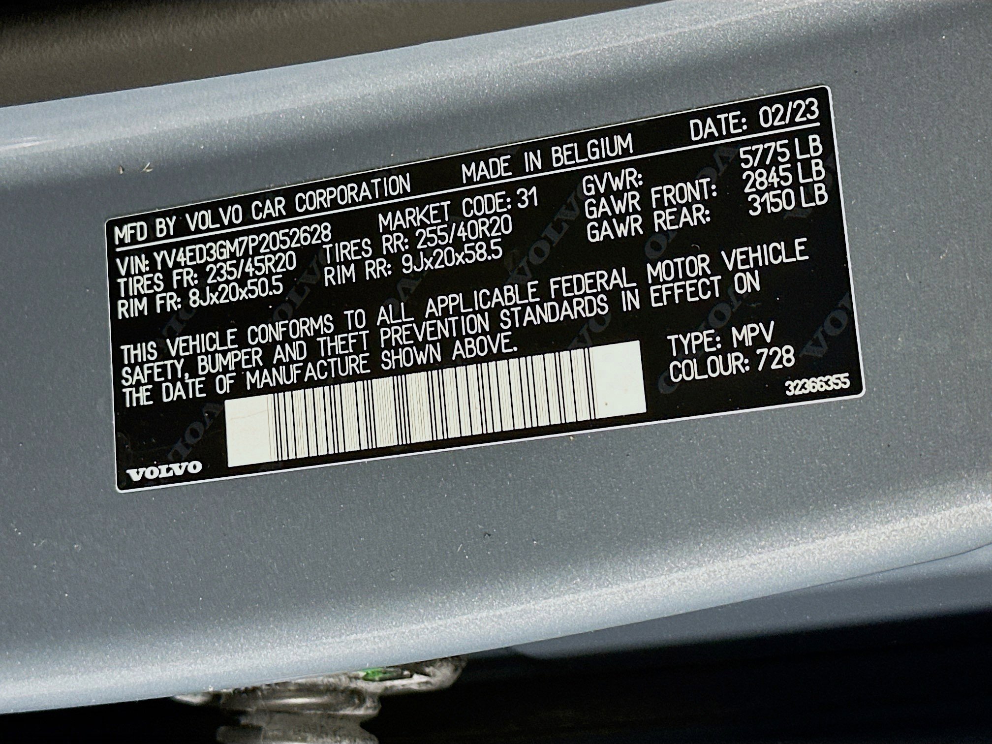 Used 2023 Volvo C40 P8 Recharge Ultimate AWD/4WD image 12