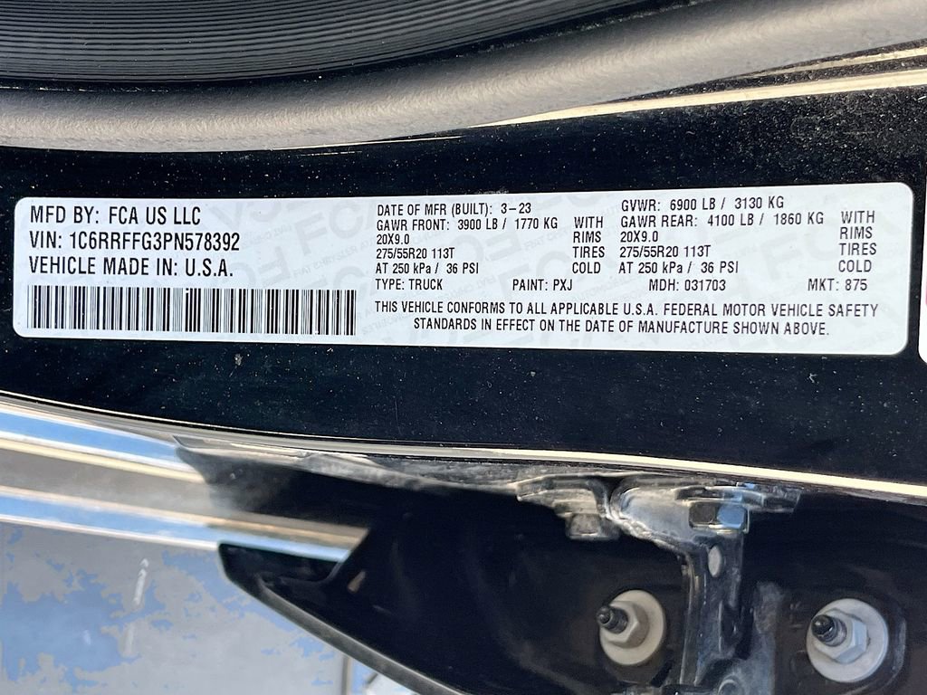 Used 2023 RAM 1500 Big Horn image 32