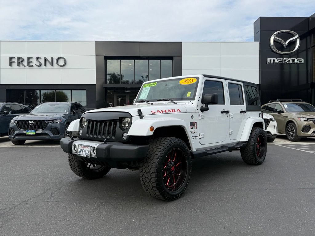 Used 2018 Jeep Wrangler Unlimited Sahara