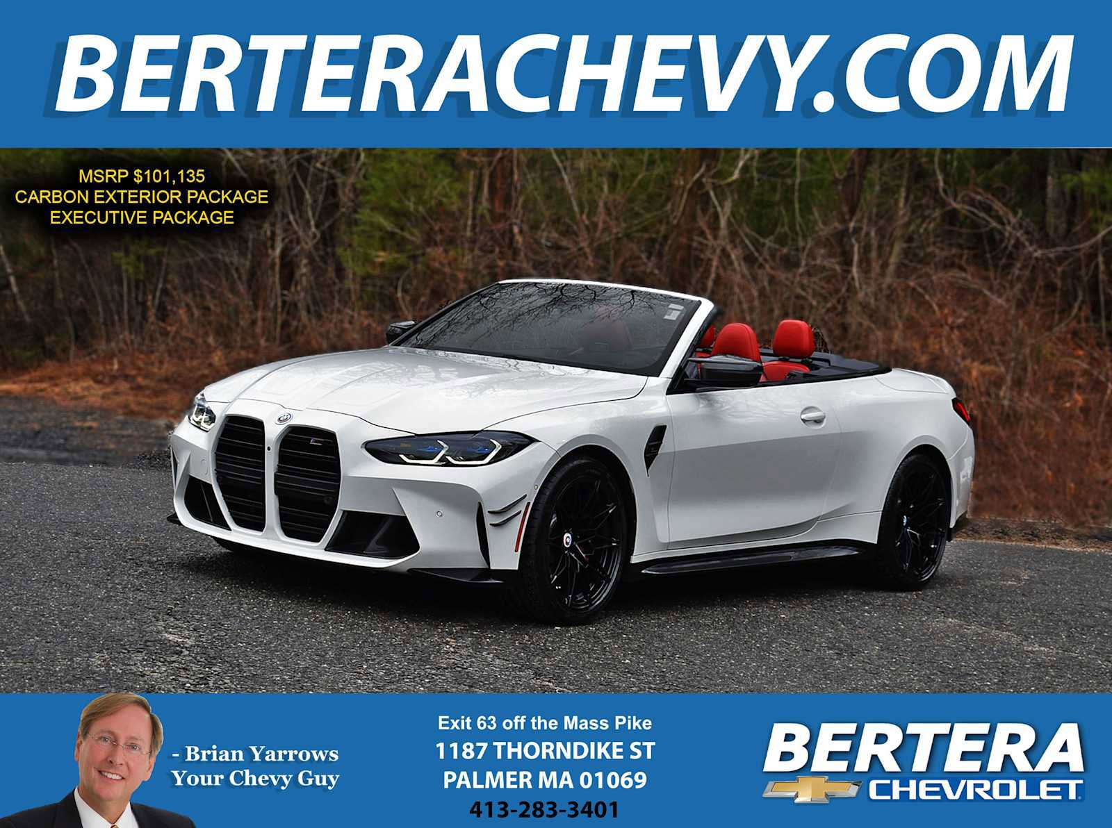 Used 2023 BMW M4 xDrive Competition w/ M Carbon Exterior Package image 1