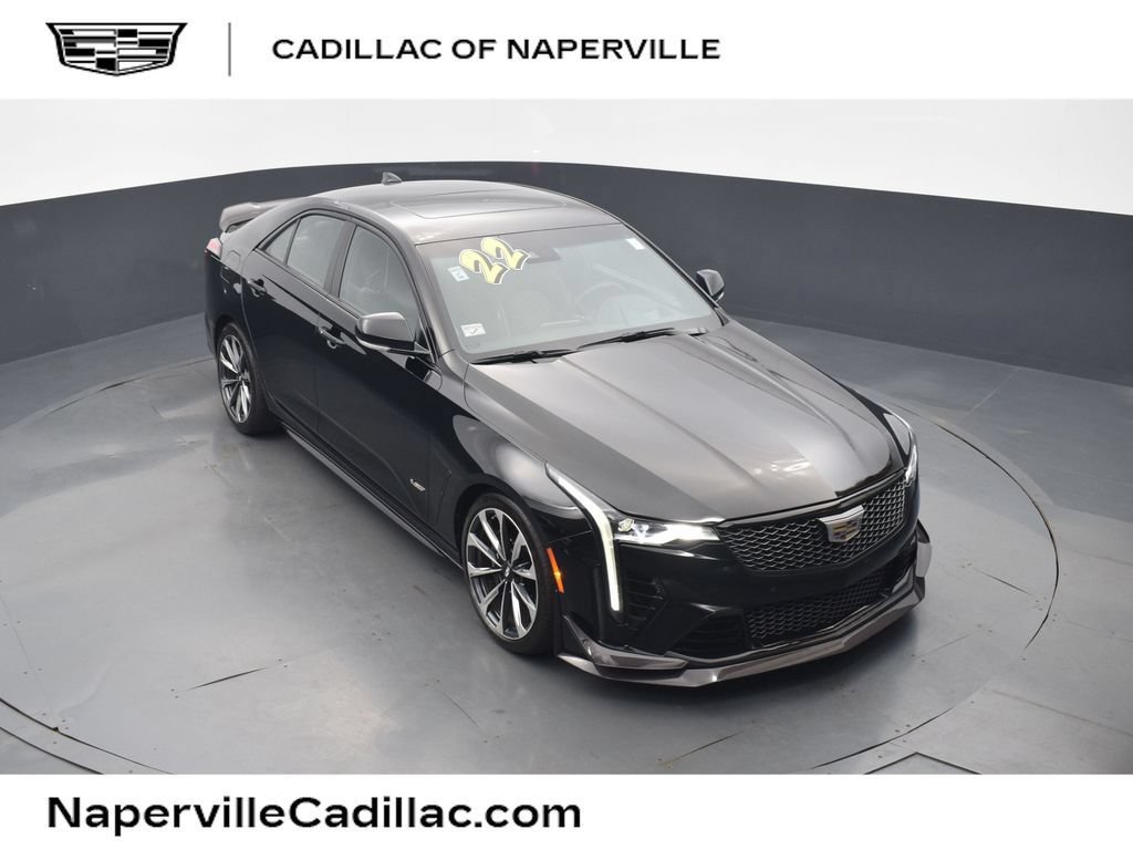 Used 2022 Cadillac CT4 V Blackwing w/ Carbon Fiber 1 Package RWD video 1