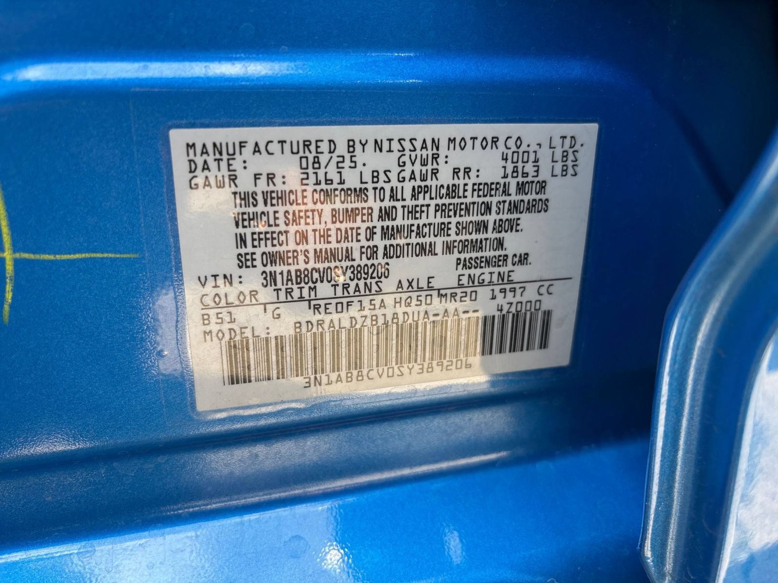 Used 2025 Nissan Sentra SV FWD image 27