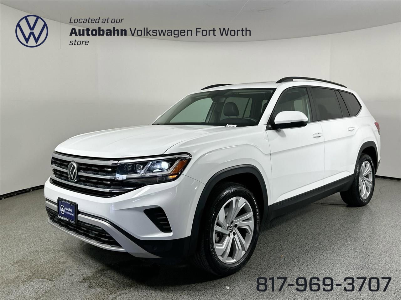 Certified 2022 Volkswagen Atlas SE
