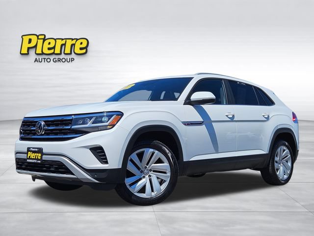 Used 2021 Volkswagen Atlas Cross Sport SE w/ Panoramic Sunroof Package FWD image 1