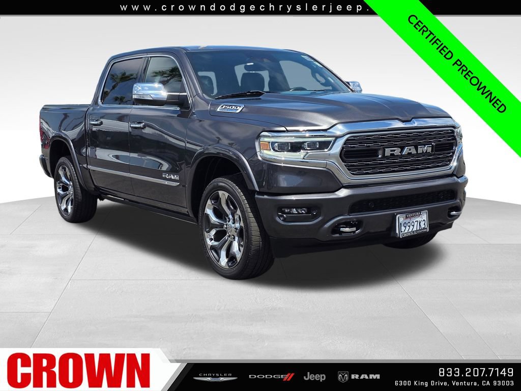 Used 2022 RAM 1500 Limited w/ Body Color Bumper Group
