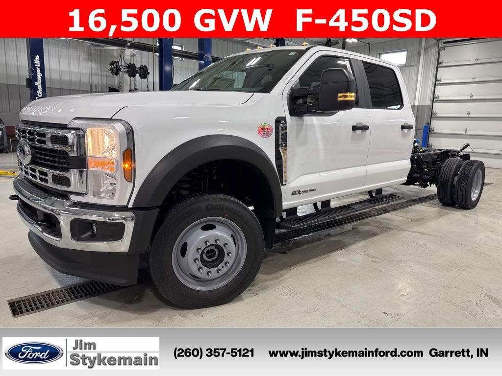 New 2025 Ford F450 XL w/ XL Chrome Package AWD/4WD image 1