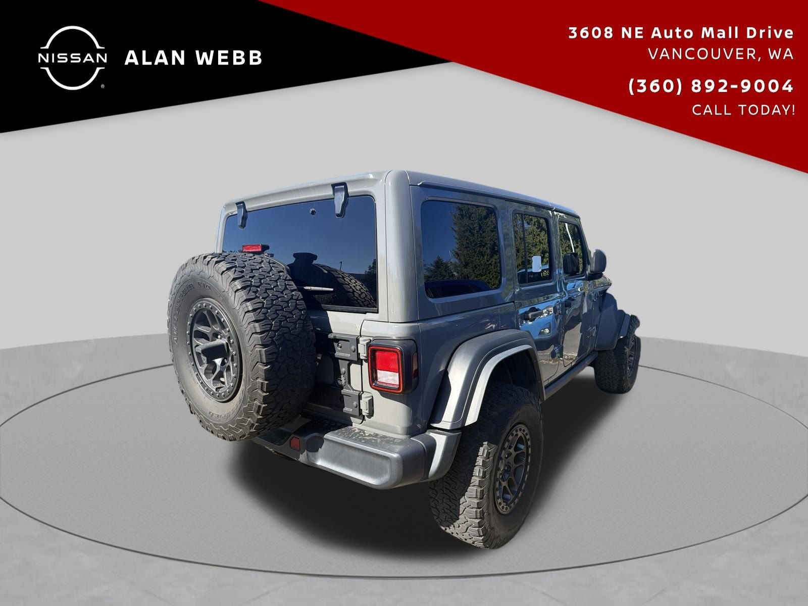 Used 2022 Jeep Wrangler Unlimited Sport AWD/4WD image 2