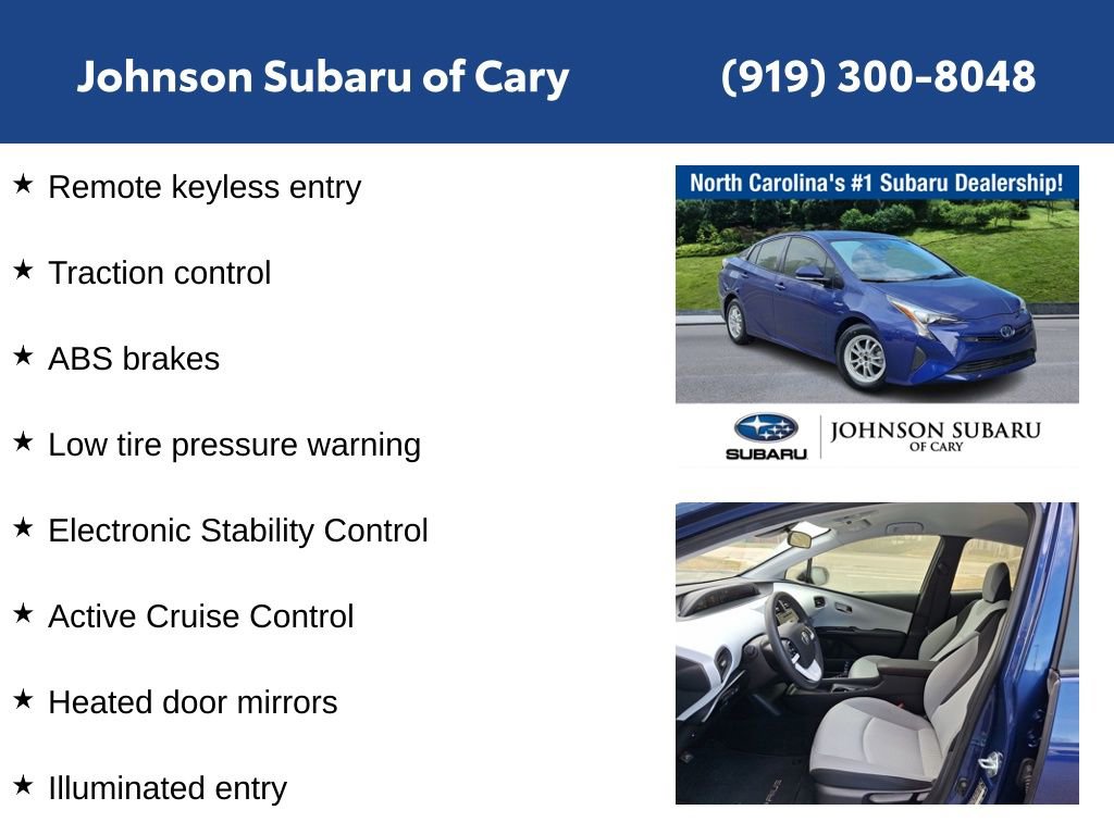 Used 2018 Toyota Prius Two image 6