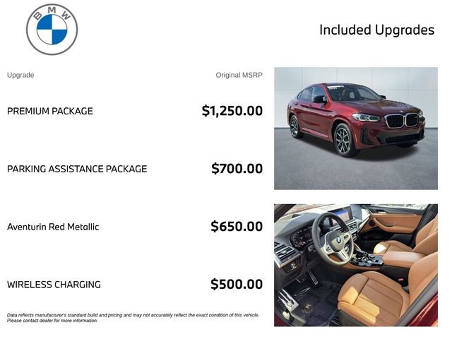 Certified 2025 BMW X4 M40i AWD/4WD image 3