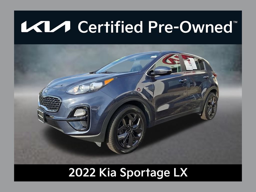 Certified 2022 Kia Sportage LX w/ LX AWD Value Edition Package image 1