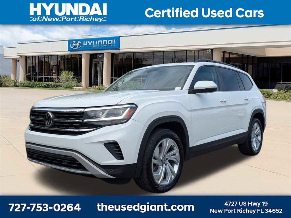 Used 2021 Volkswagen Atlas SE w/ Panoramic Sunroof Package
