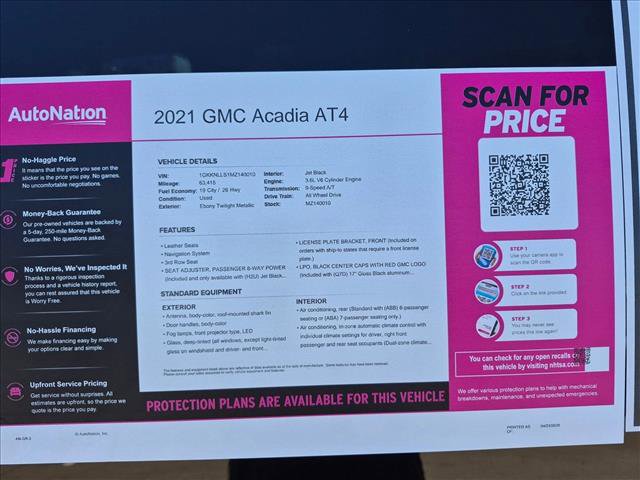 Used 2021 GMC Acadia AT4 AWD/4WD image 21