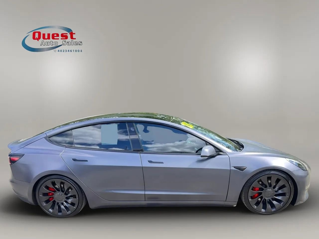 Used 2023 Tesla Model 3 Performance AWD/4WD image 2