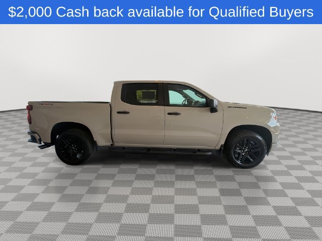 New 2026 Chevrolet Silverado 1500 Custom w/ Turbomax Blackout Package AWD/4WD image 12