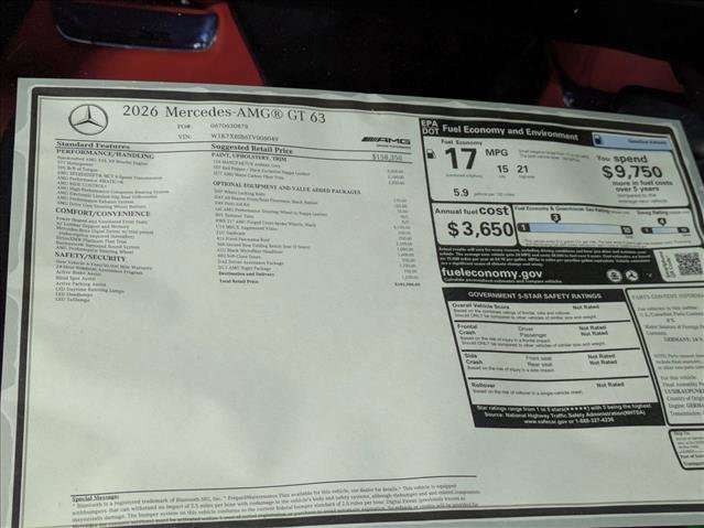 New 2026 Mercedes-Benz AMG GT 63 image 19
