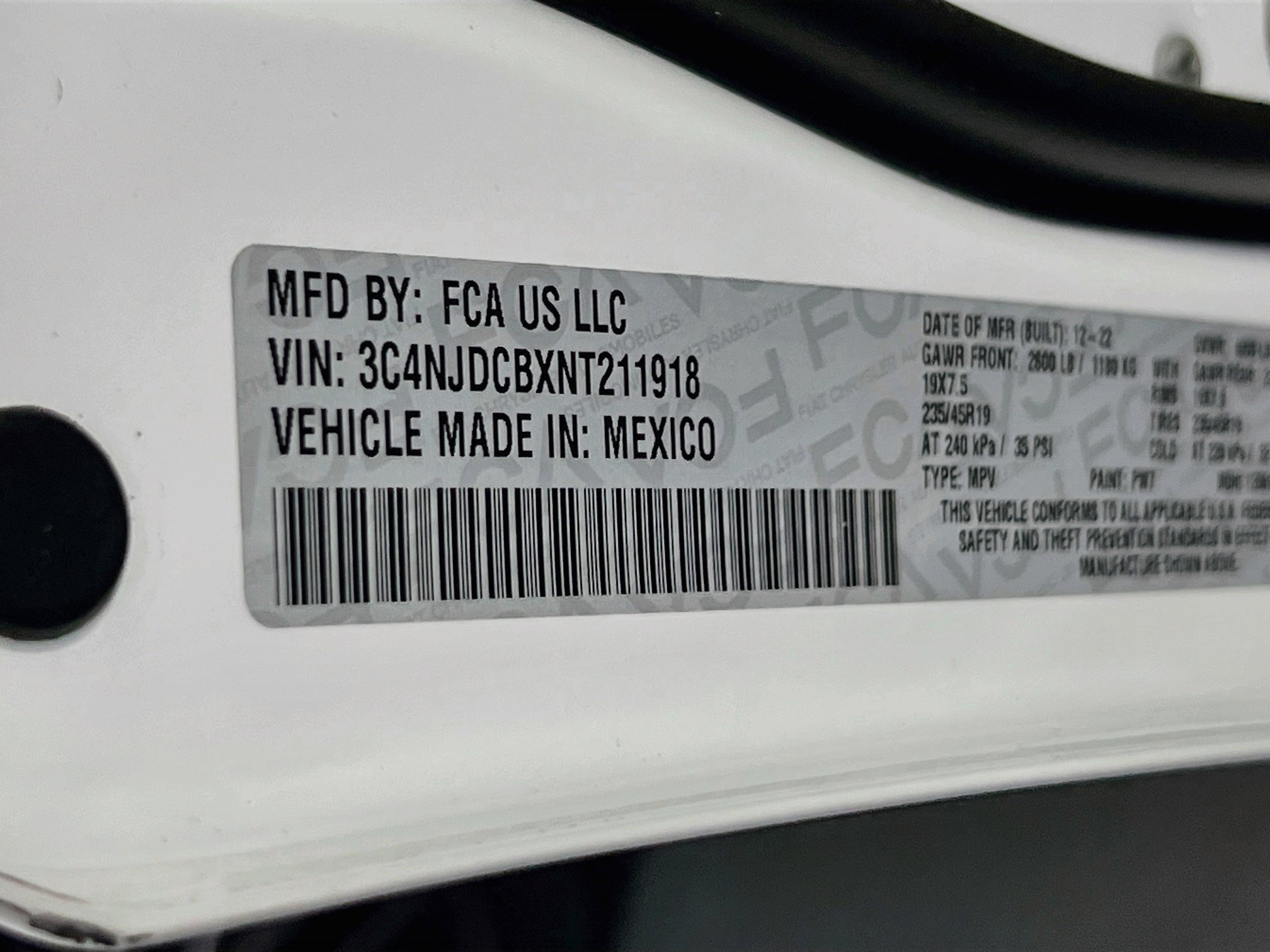 Used 2022 Jeep Compass High Altitude AWD/4WD image 30