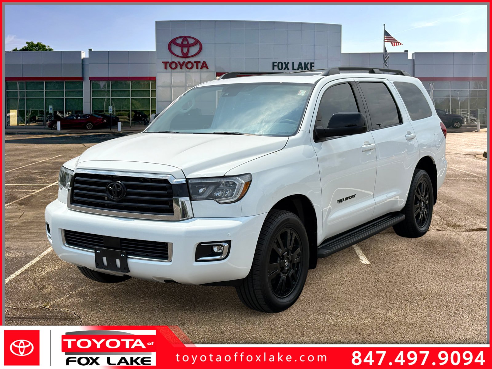 Used 2021 Toyota Sequoia TRD Sport w/ TRD Sport Premium Package AWD/4WD image 1