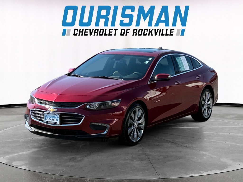 Used 2018 Chevrolet Malibu Premier w/ Premier Sun and Wheel Package FWD image 2