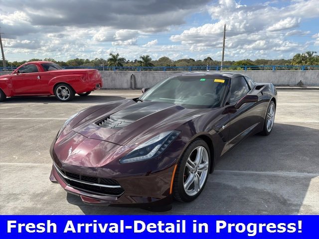 Used 2017 Chevrolet Corvette Stingray Coupe w/ 1LT image 1