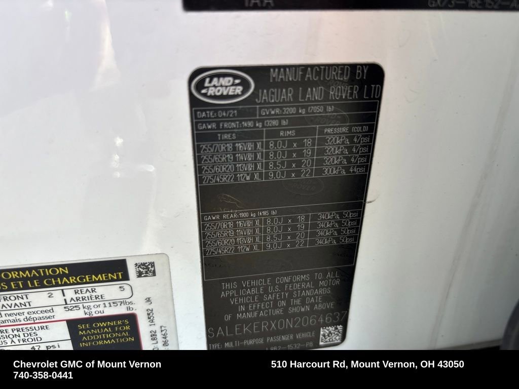 Used 2022 Land Rover Defender 110 image 23