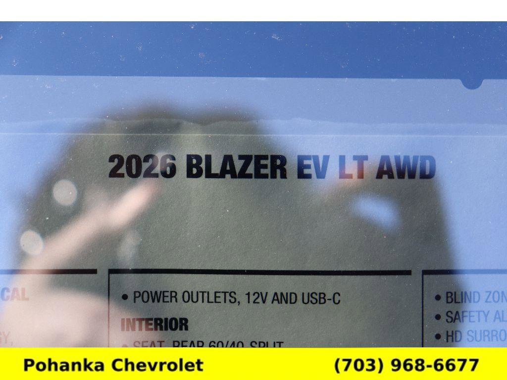 New 2026 Chevrolet Blazer EV LT image 33