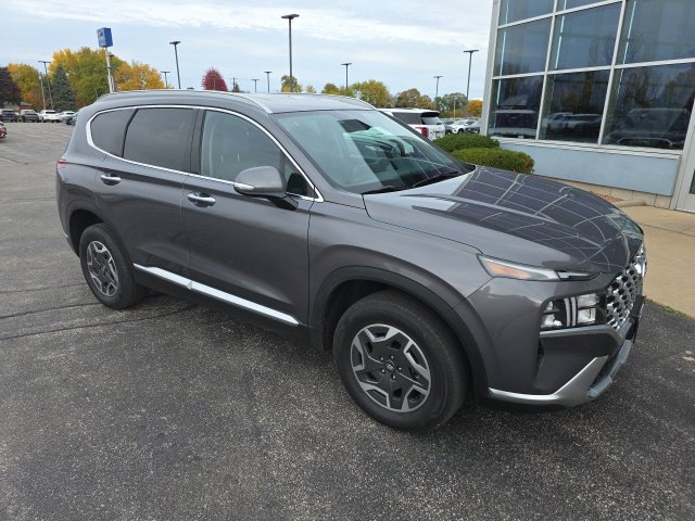 Used 2021 Hyundai Santa Fe Blue w/ Cargo Package AWD/4WD image 1