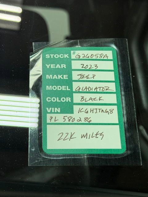 Certified 2023 Jeep Gladiator Sport image 24