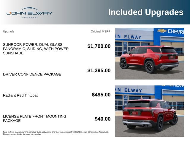 New 2027 Chevrolet Traverse Z71 w/ Driver Confidence Package AWD/4WD image 2