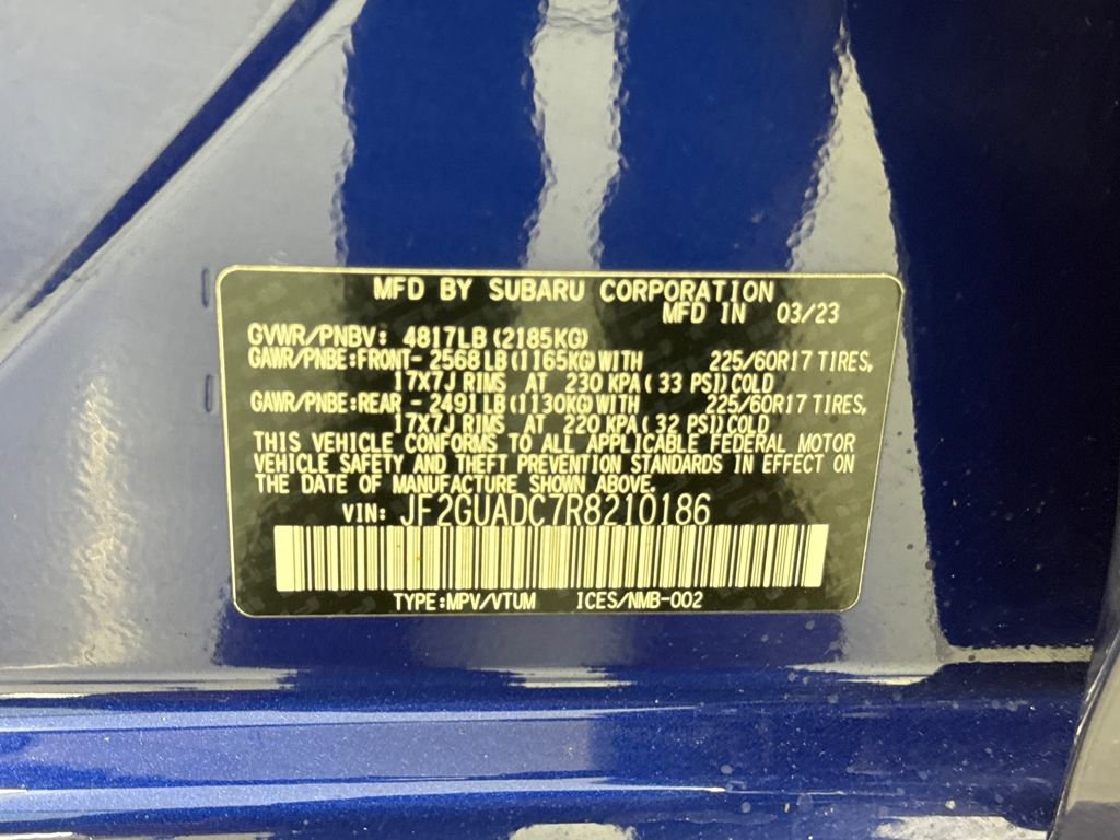 Certified 2024 Subaru Crosstrek 2.0i Premium image 28