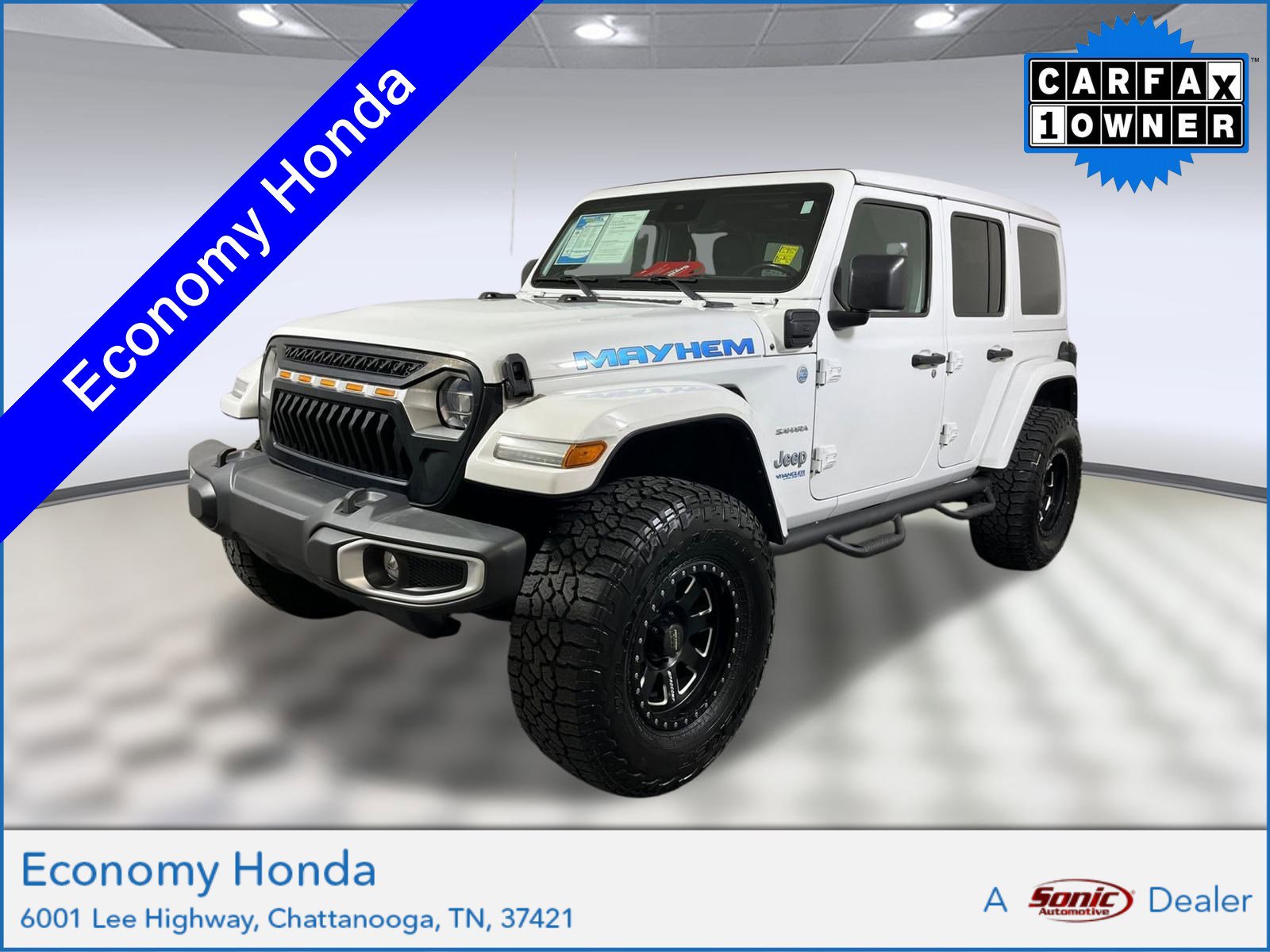 Used 2021 Jeep Wrangler Unlimited Sahara w/ Cold Weather Group image 1