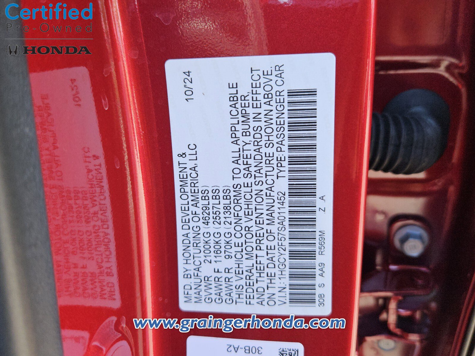 Certified 2025 Honda Accord Sport image 14