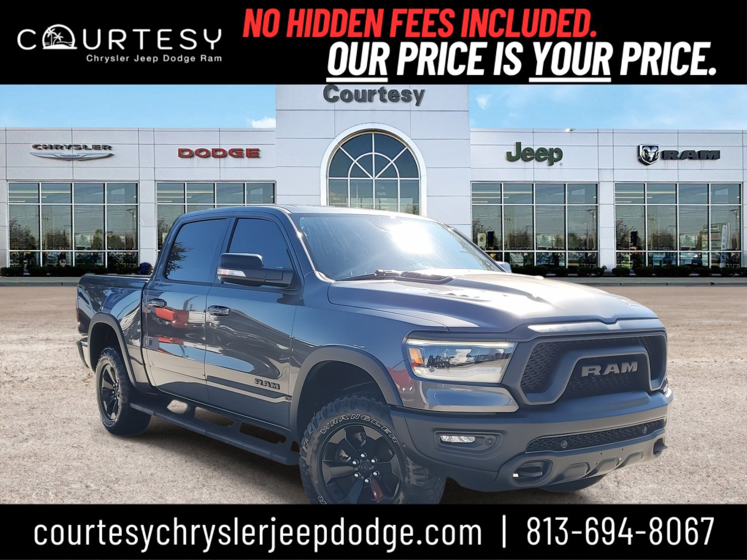 Certified 2022 RAM 1500 Rebel w/ Rebel Level 2 Equipment Group