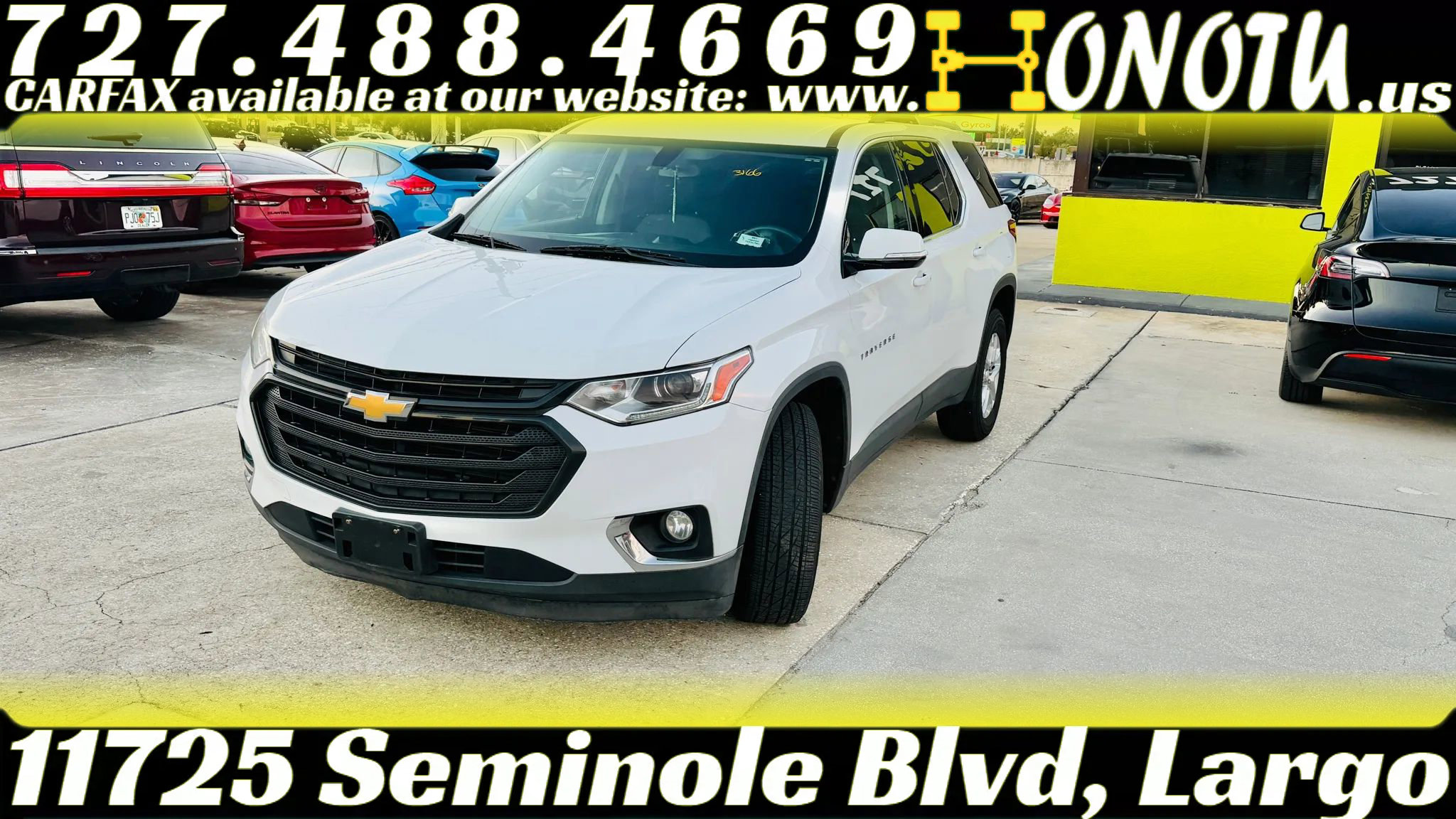 Used 2018 Chevrolet Traverse LT image 3