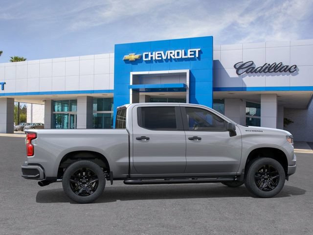 New 2026 Chevrolet Silverado 1500 Custom w/ Turbomax Blackout Package RWD image 3