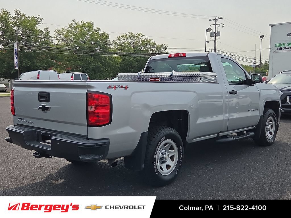 Certified 2016 Chevrolet Silverado 1500 W/T w/ Snow Plow Prep Package AWD/4WD image 5
