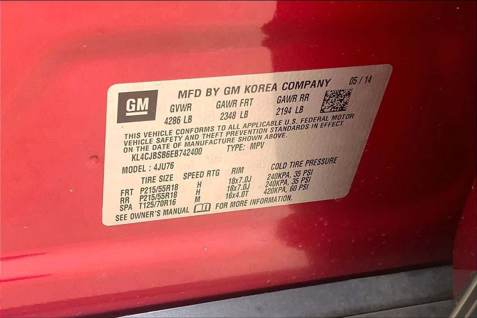 Used 2014 Buick Encore Convenience FWD image 34