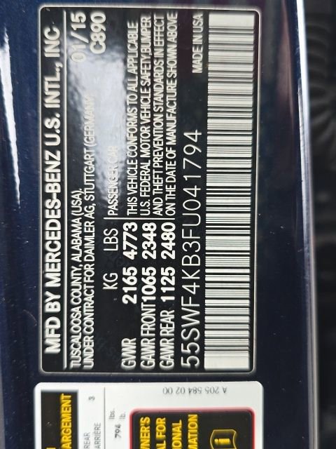 Used 2015 Mercedes-Benz C 300 4MATIC Sedan image 25