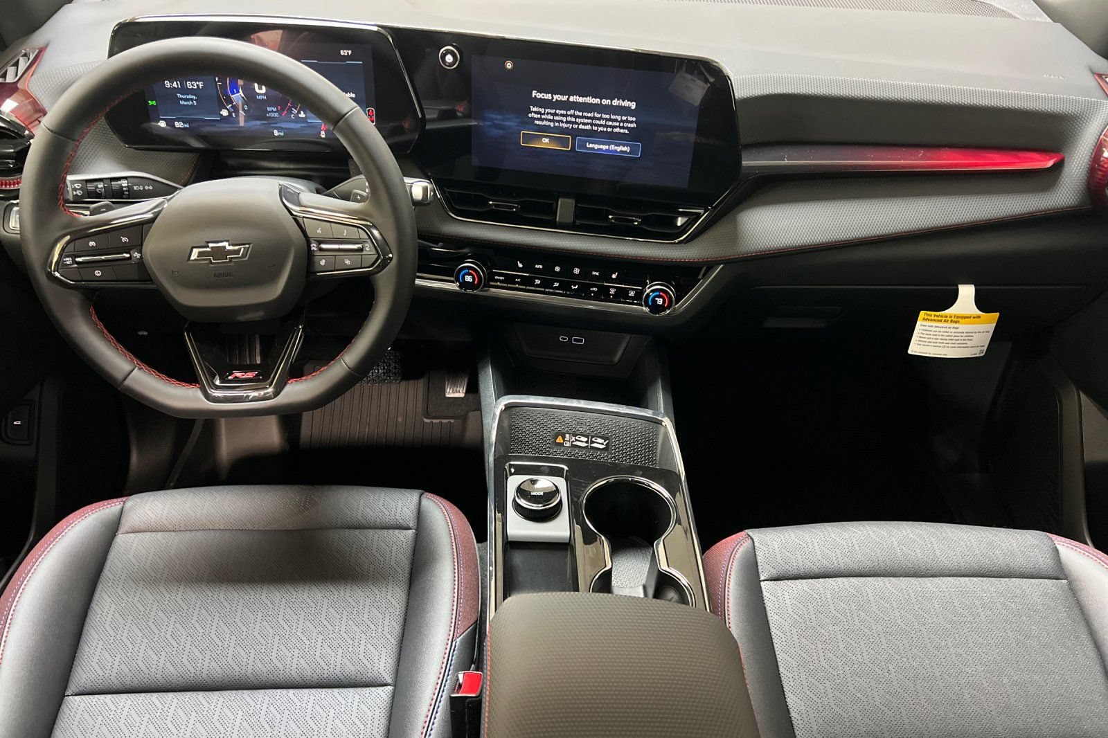 New 2026 Chevrolet Equinox RS w/ Safety and Technology Package FWD image 13