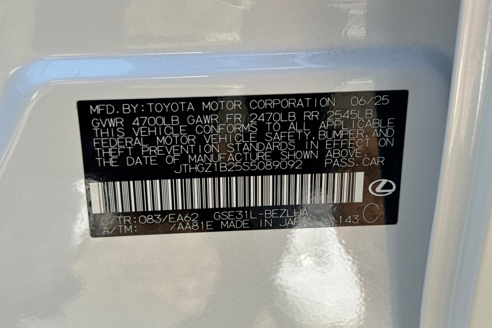 Used 2025 Lexus IS 350 F Sport RWD image 38