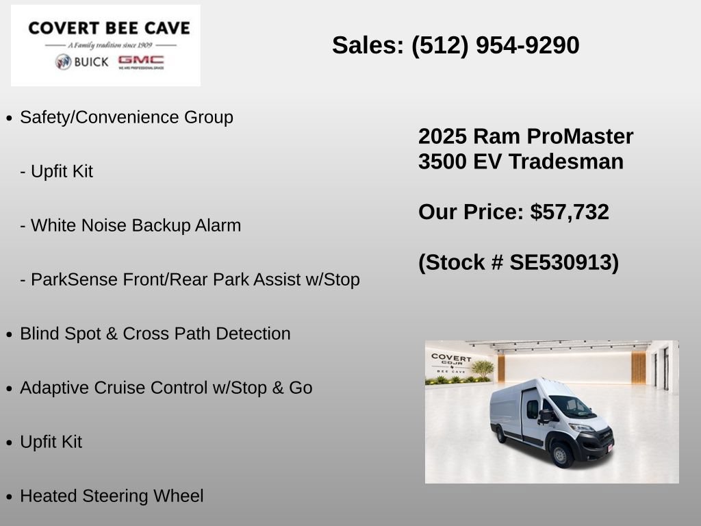 New 2025 RAM ProMaster 3500 FWD image 14
