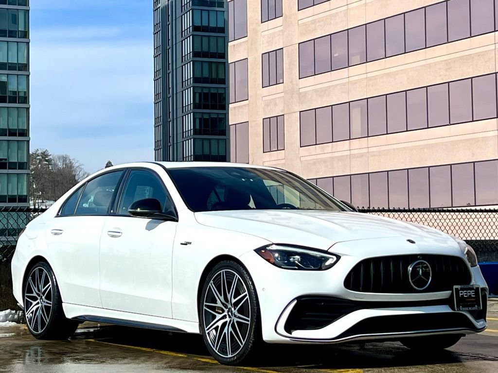Used 2023 Mercedes-Benz C 43 AMG 4MATIC Sedan video 1