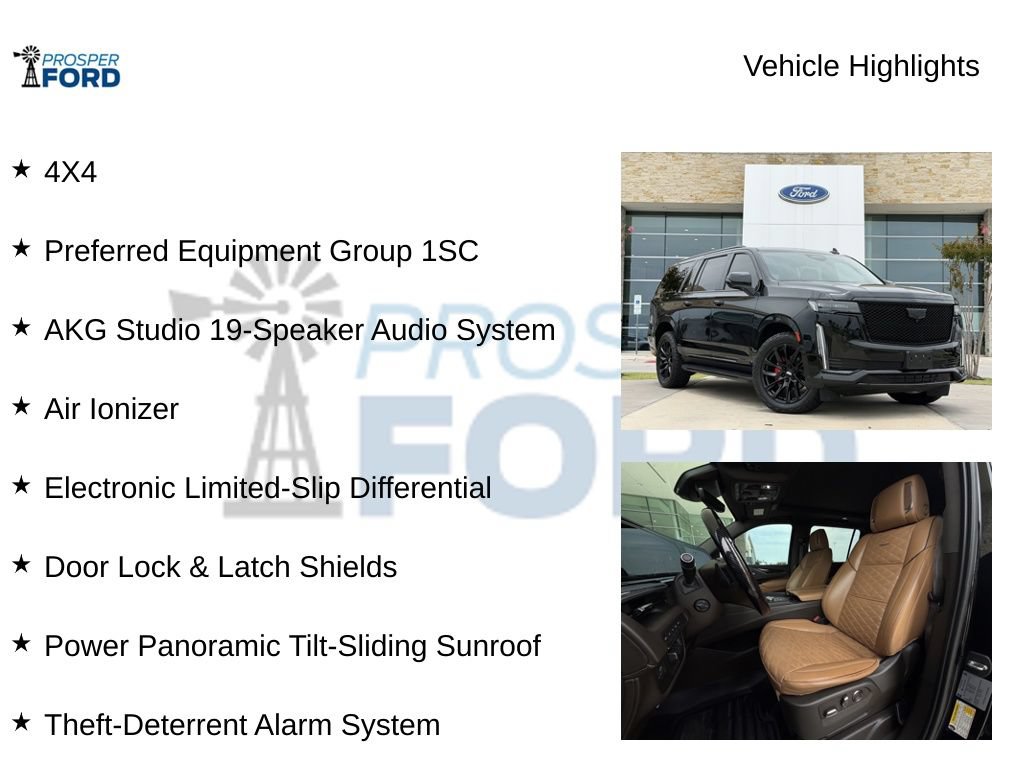 Used 2021 Cadillac Escalade ESV Sport AWD/4WD image 5