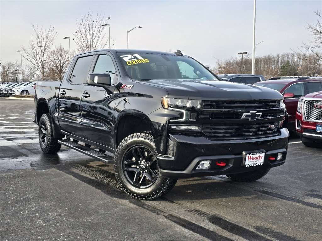Certified 2021 Chevrolet Silverado 1500 LT Trail Boss w/ Safety Package image 2